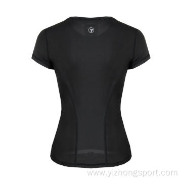 Moisture Wicking Dry Fit Womens T Shirt Breathable